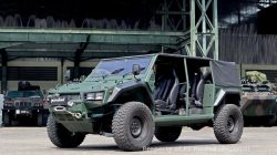 teknologi perlindungan Kendaraan Taktis Listrik Pertama Buatan Pindad Resmi Meluncur